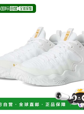 自营Under Armour Flow Ace Low 3027084-100 Women's White Voll