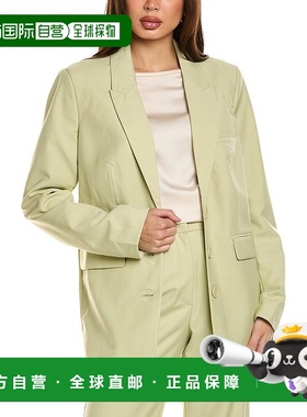 自营 bardot芭铎查理兹运动夹克-绿色 美国奥莱直发