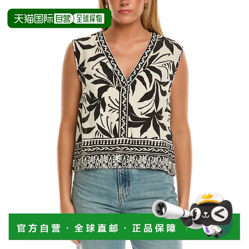 自营Velvet by Graham & Spencer Lindsay Sleeveless Woven Top