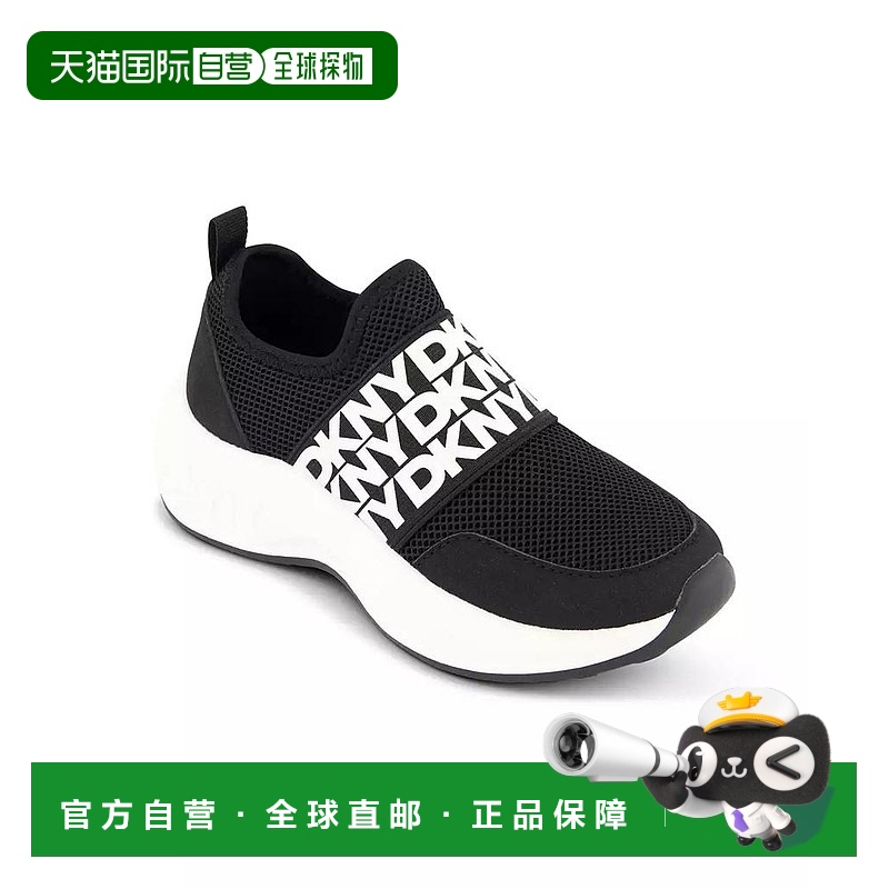 1h可退 【美国直邮】DKNY女童Taylor运动风格一脚蹬运动鞋 童鞋