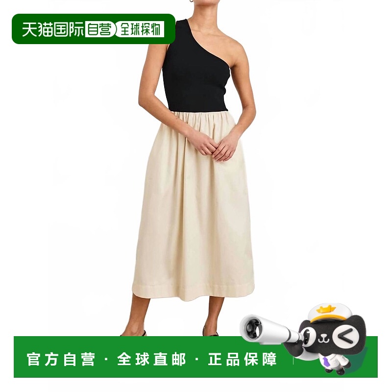 自营rails女式Anita连衣裙，黑色象牙色 美国奥莱直发