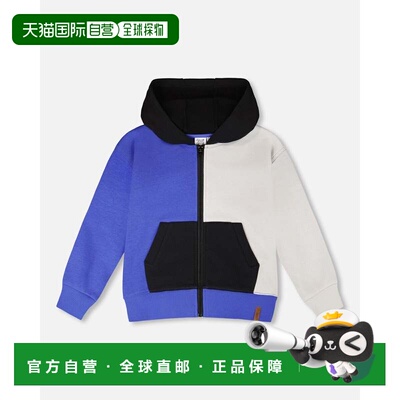 自营deux par deuxHooded French Terry Cardigan Royal Blue - r