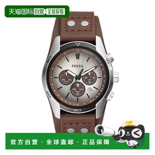 Coachman Chronograph Stainless Watch 自营Fossil Steel Men