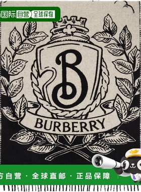 1h可退 香港直邮潮奢 Burberry 巴宝莉 女士 黑色 Wide Reversibl