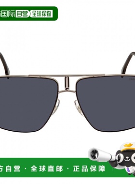 美国直邮Carrera 灰色方形男女通用太阳镜 CARRERA 1006/S 0T17/I