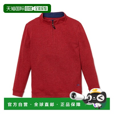 自营J.McLaughlin Solid Clermont Top - red 美国奥莱直发