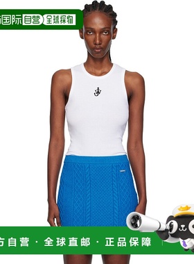 1h可退 香港直邮潮奢 J.W. Anderson 女士 白色 Anchor Embroider