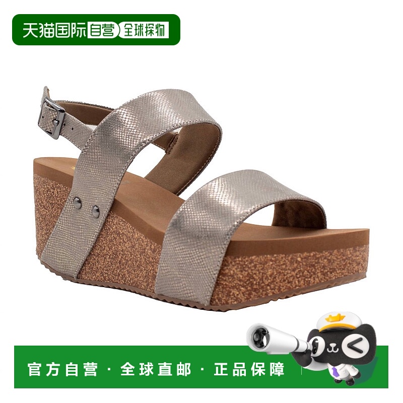 自营volatileWomen's Summerlove Sandal In Pewter - pewter 美