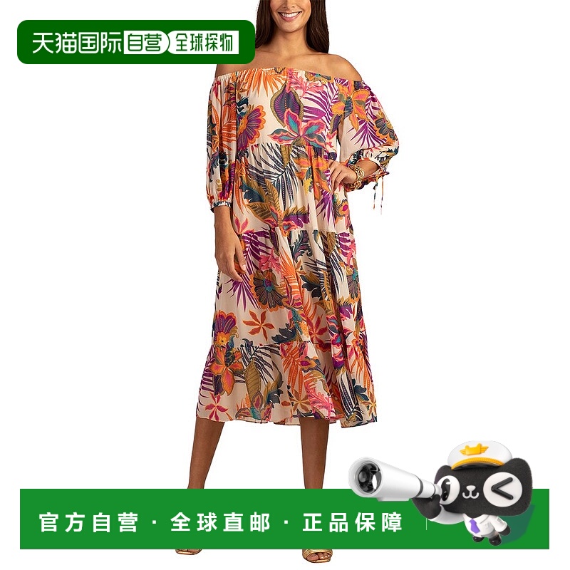 自营 Trina Turk Cattleya 连衣裙 - 多色 美国奥莱直发