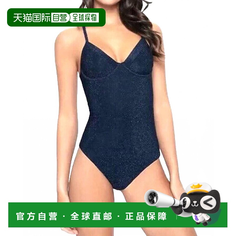 自营pq swimAmava One Piece Swimsuit In Sapphire - sapphire