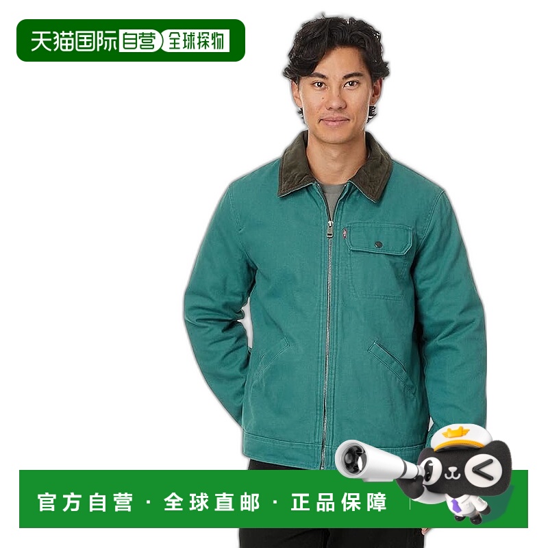 1h可退 香港直邮潮奢 Levi'S 李维斯 男士 Depot 棉质帆布夹克