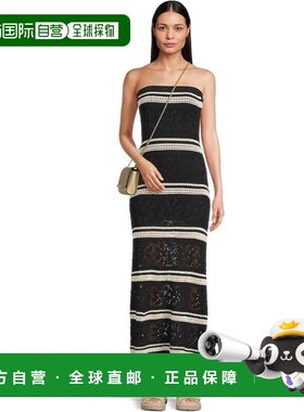 自营l spaceL*Space Rosalia Maxi Tube Dress Women's Black Cre