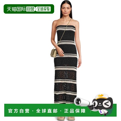 自营l spaceL*Space Rosalia Maxi Tube Dress Women's Black Cre