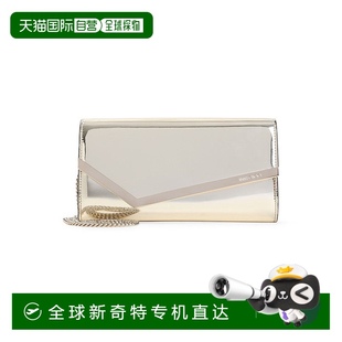 金色 自營 jimmy choo金色鏡面皮革Emmie 美國奧萊直發(fā)
