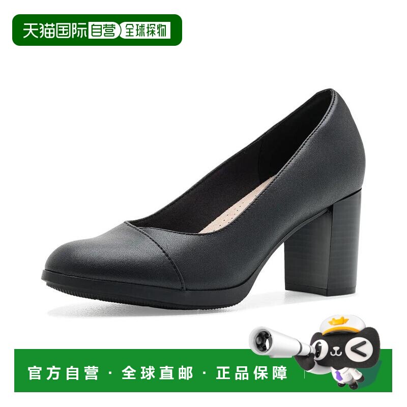 【美国直邮】clarks 女士 时尚休闲鞋女鞋高跟鞋单鞋一脚蹬图片