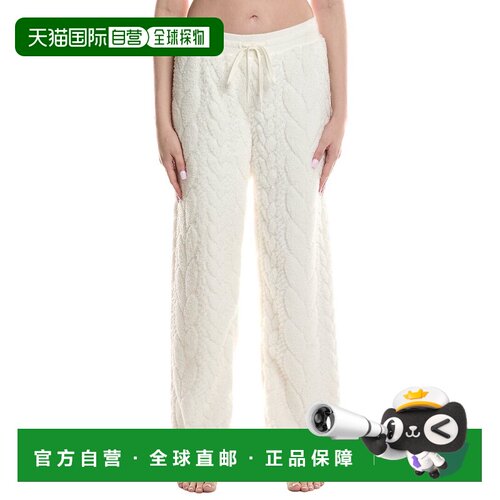 自营PJ Salvage Lets Get Cozy Pant - white 美国奥莱直发休闲裤