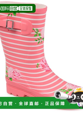 自营 journee collectionJournee 女士 Seattle 雨靴 - 粉色 美国