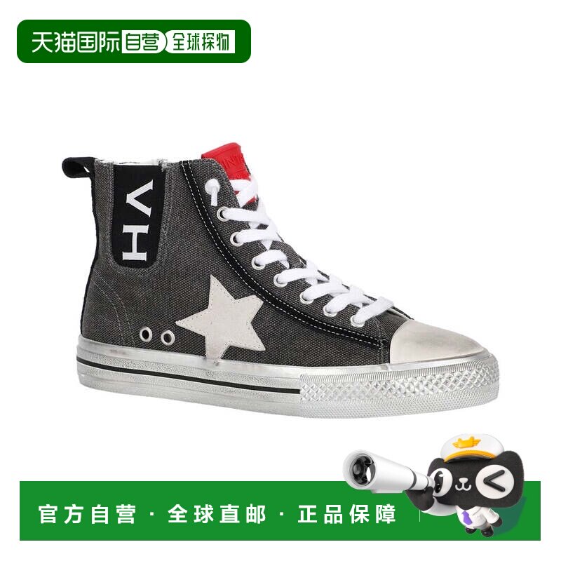 自营vintage havana复古Havana Alive High 4运动鞋-灰色帆布 美