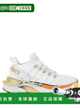 自营 plein sportRunner Chrome Surfer - 白色/橙色荧光 美国奥