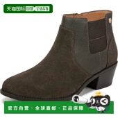 Finn Western Bootie Dark 自营Vionic Suede Womens Khaki Ankle