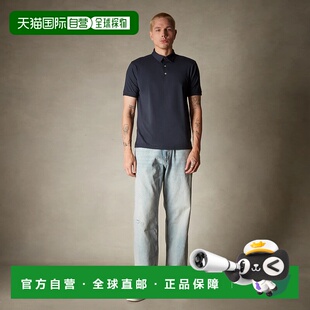 自营 members onlyMen's Polo Shirt - navy 美国奥莱直发短袖