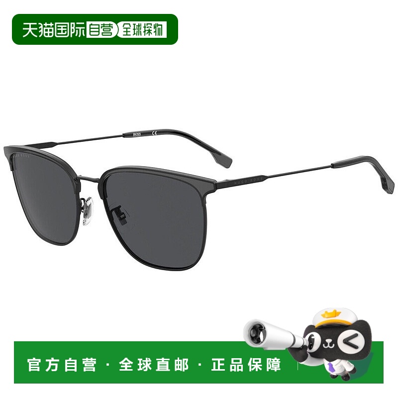 自营 Boss BOSS 1285/F/SK IR 0O6W 方形太阳镜 - 多色 美国奥莱