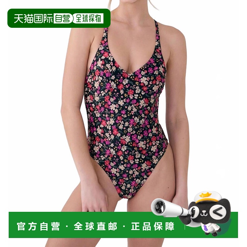 自营loleEclipse Floral One Piece In Multi Meadow - multi mea