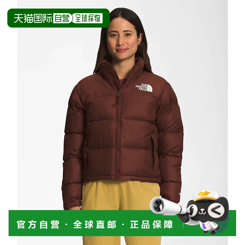 自营 The North Face 1996复古NF0A3XEO6S2女式棕色Nuptse夹克尺2