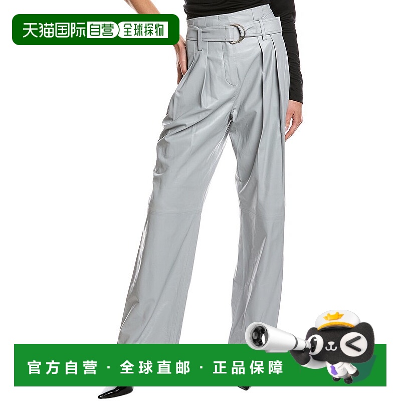 自营IRO Adica 皮裤 - 灰色 美国奥莱直发
