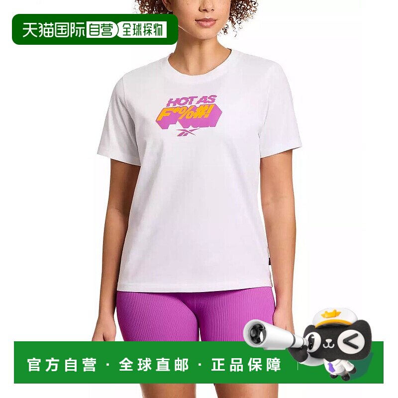 1h可退 【美国直邮】reebok 女士 上装T恤锐步