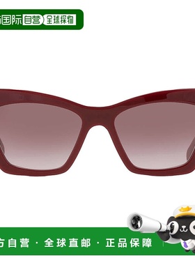 自营Salvatore Ferragamo Bordeaux Gradient Cat Eye Ladies Sun