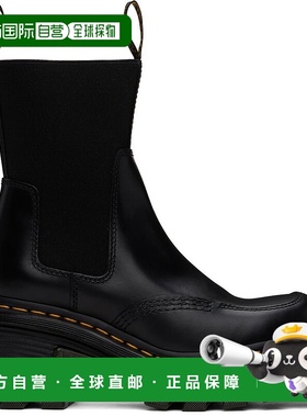 1h可退 【美国直邮】Dr Martens黑色Corran Atlas高跟切尔西靴 女