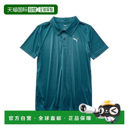 自营PUMA Essential Performance Polo-蓝色 美国奥莱直发