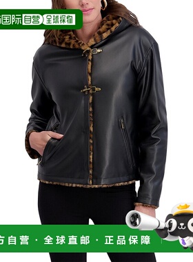 自营Kensie消防员切换夹克-黑色外套 美国直发奥莱