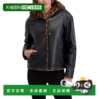 自营Kensie消防员切换夹克-黑色外套 美国直发奥莱