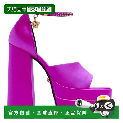 1h可退 【美国直邮】versace/范思哲 女士 凉鞋高跟鞋单鞋