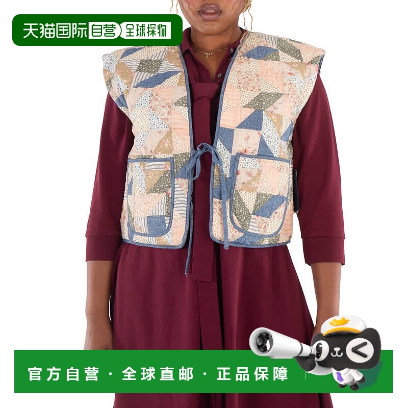 自营Polo Ralph Lauren Joan Cotton Vest - ptchwrk/chambray 美