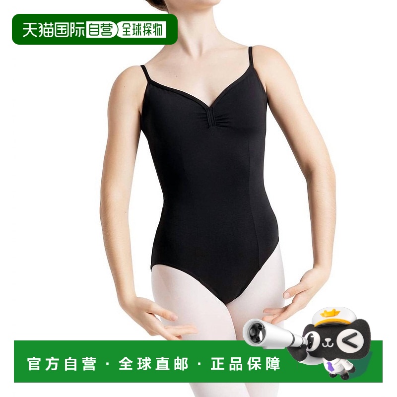 自营 capezio女士 Meryl 黑色吊带背心 - 黑色 美国奥莱直发