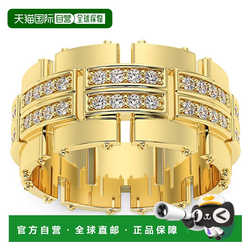 自营 pompeii33/4 克拉男士圆形切割钻石 10 毫米宽戒指结婚戒指