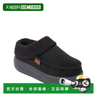 自营Dearfoams Women's Maple Moccasin Toe Clog House Shoe Sli