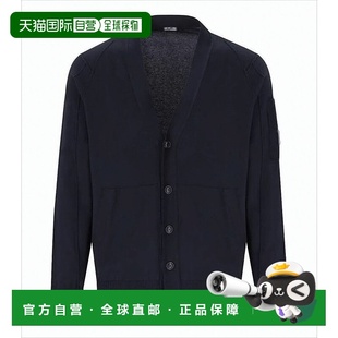 Neck Cardigan 自营c.p. Button Deep With companyMinimalist