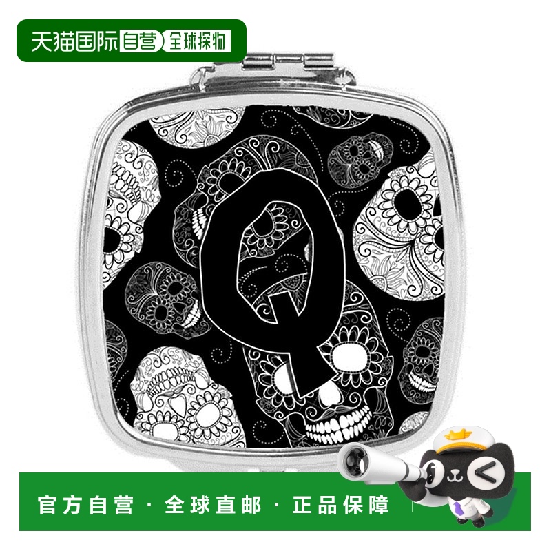 自营 Carolines Treasures CJ2008-QSCM 字母 Q 亡灵节骷髅正品