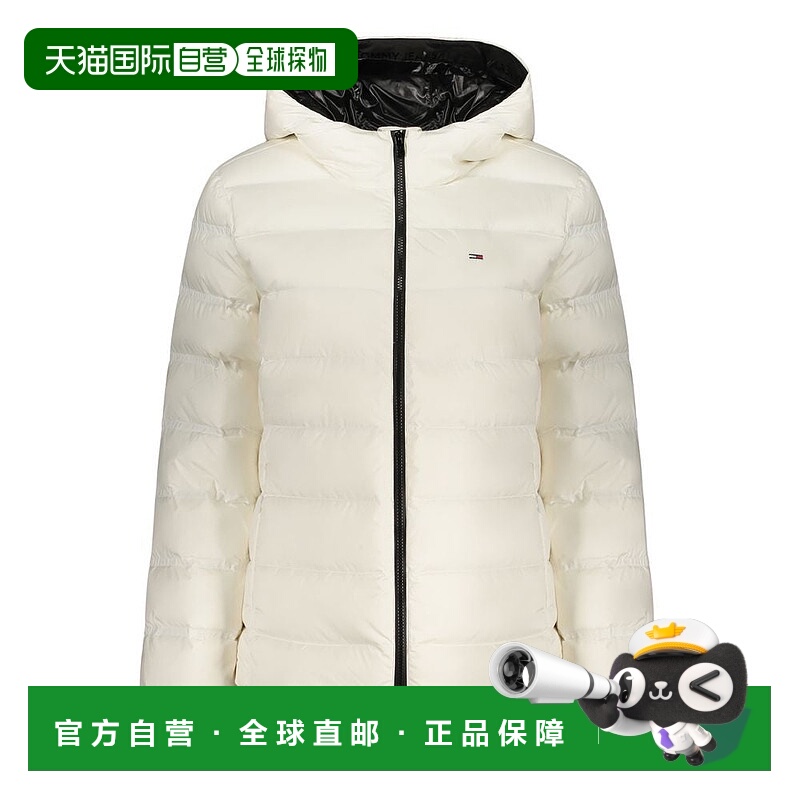 自营Tommy Hilfiger Polyester Jackets & Women's Coat - white