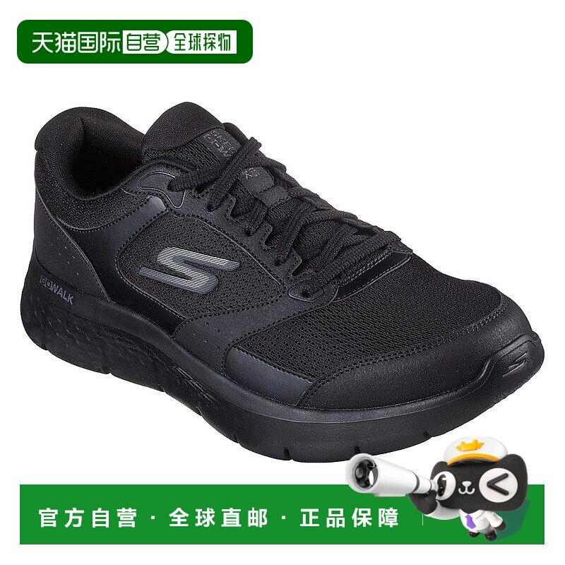 自营Skechers GOwalk Flex 216480-BBK Sneakers Mens Black Low