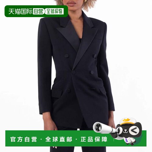 自营Saint Laurent Grain De Poudre Tuxedo Jacket, Brand Size