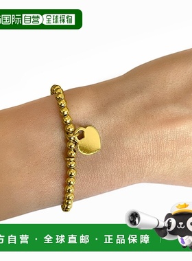 自营 Adornia 球珠手链 黄金纯银 .925 纯银 黄色 美国奥莱直发