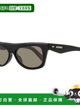自营Jacquemus Unisex Rectagular Pina Sunglasses JAC58S 001 B