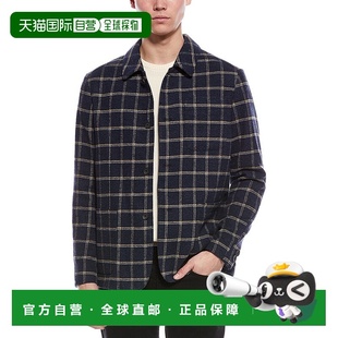 New City blue 美国奥 Jacket Gray Blend 自营Paisley Wool