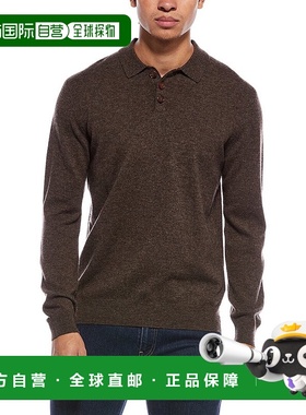 自营Brodie Cashmere Wool & Cashmere-Blend Trophy Neck Sweate