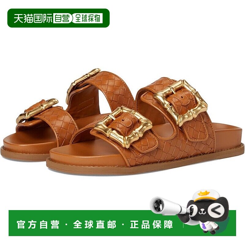 自营Schutz Enola S2156401290011 Sandals Women's Cuoio Leathe